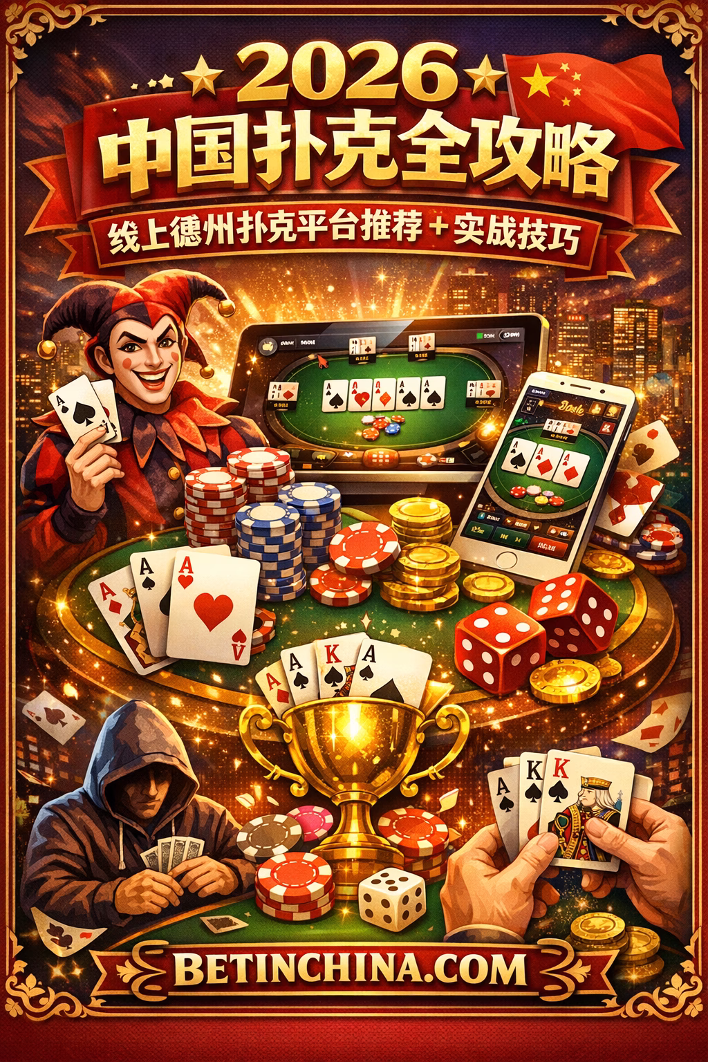 2026 中国扑克全攻略 – 线上德州扑克 & 平台推荐
