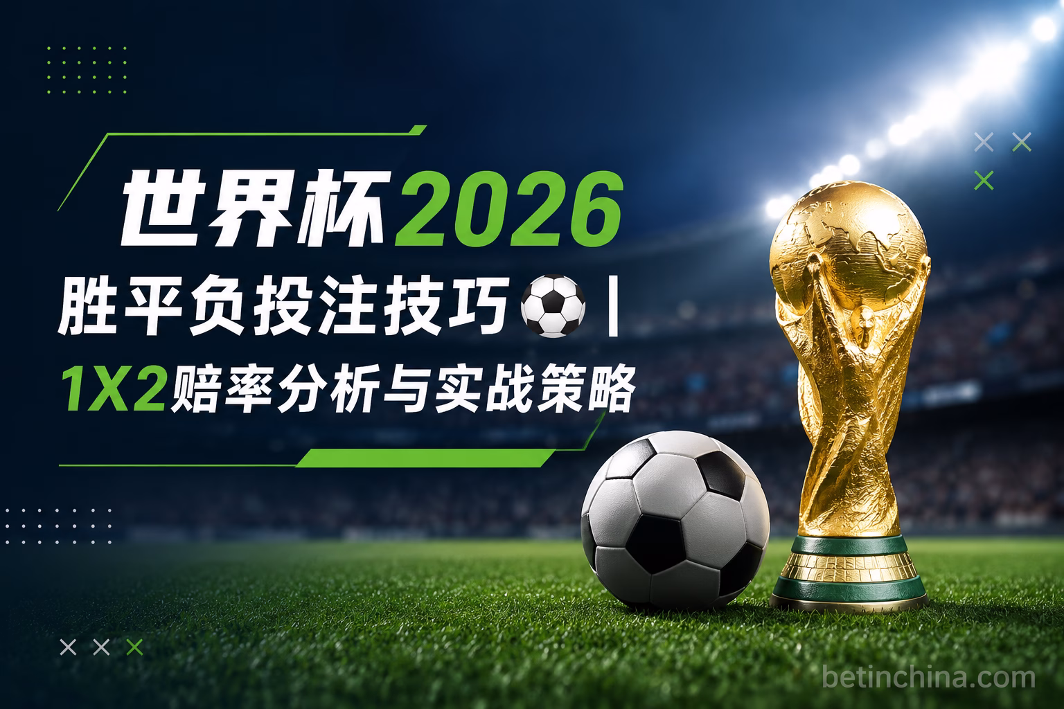 🏆 世界杯2026胜平负投注技巧:提高1X2命中率的实战方法